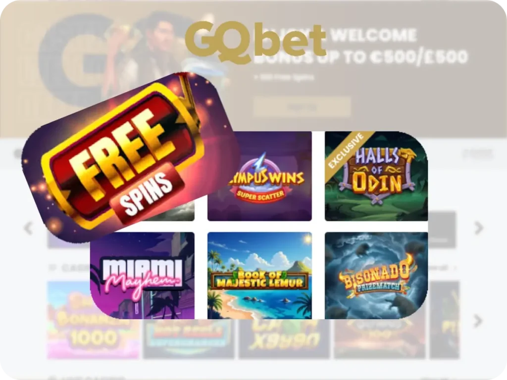 GQ bet Casino Gratis spins