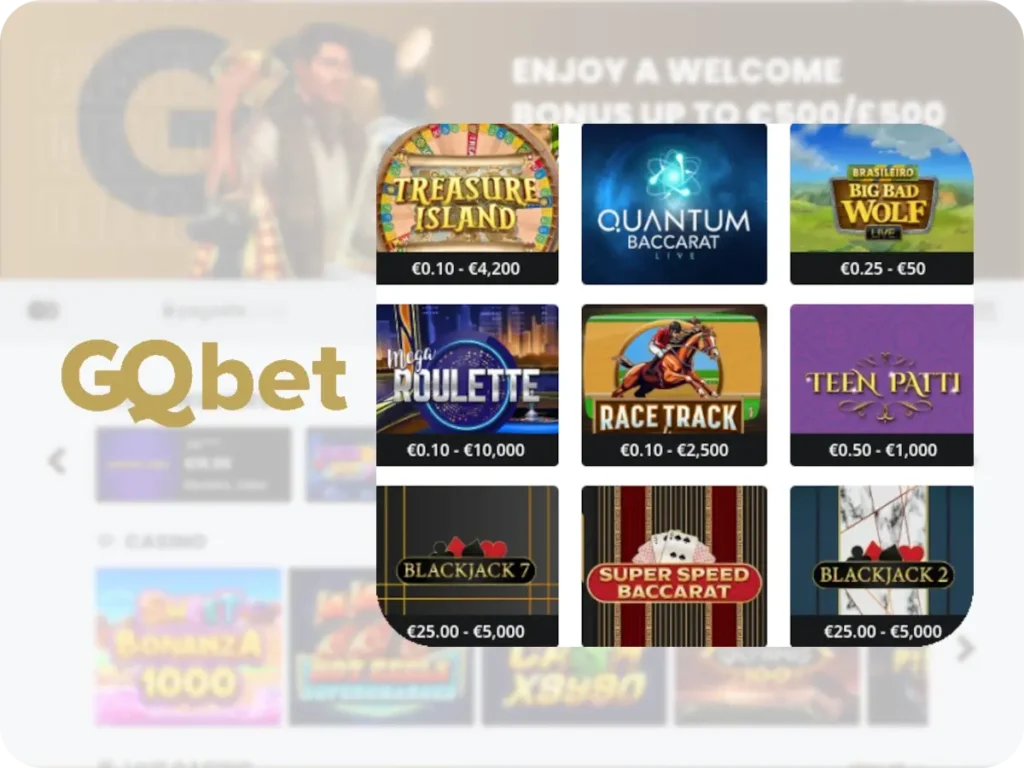 GQ bet Live-spellen
