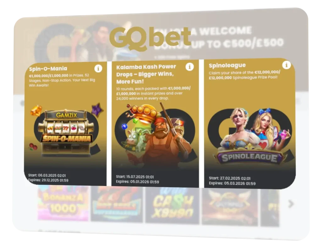 GQbet Bonus