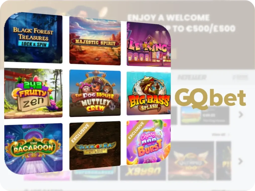 GQbet Casino slots Feature kopen